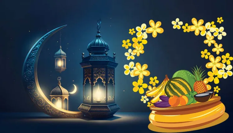 Ramadan and Vishu Greeting Poster Design App